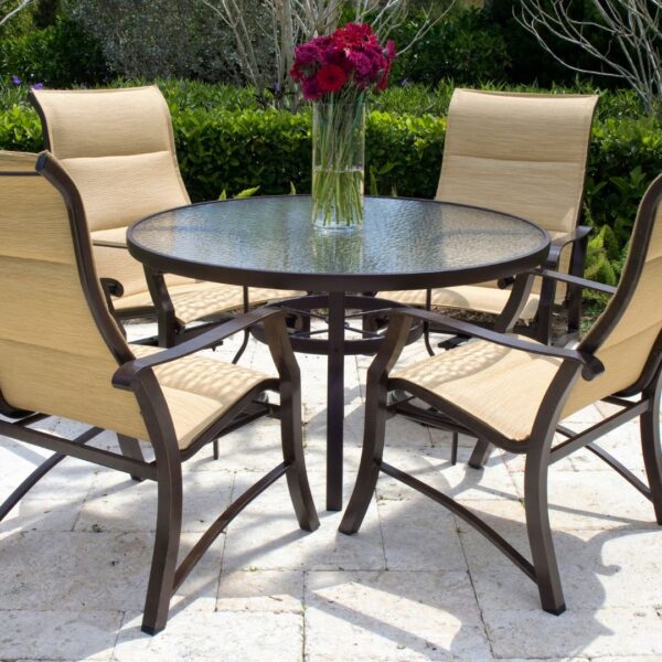 outdoor table and chair set